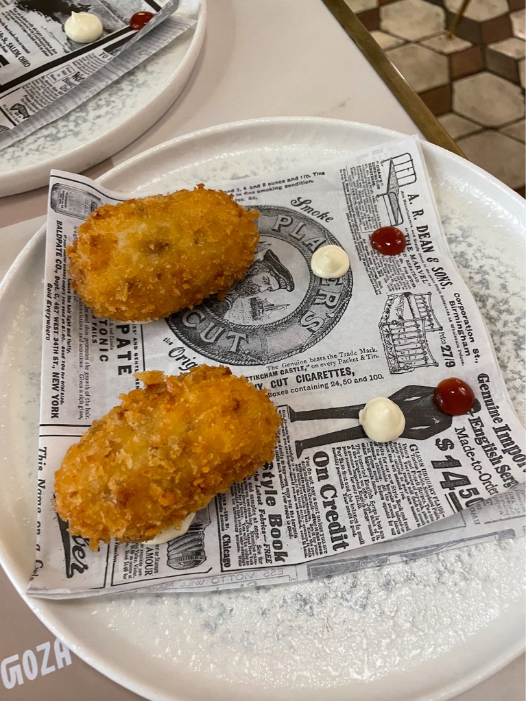 Carta de Restaurantes en Alicante, La Ddisfrutoona, Croquetas de jamón