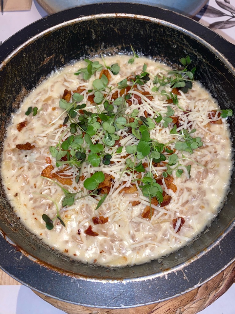 Recomendación gastronómica de Alicante: Risotto Gorgonzola