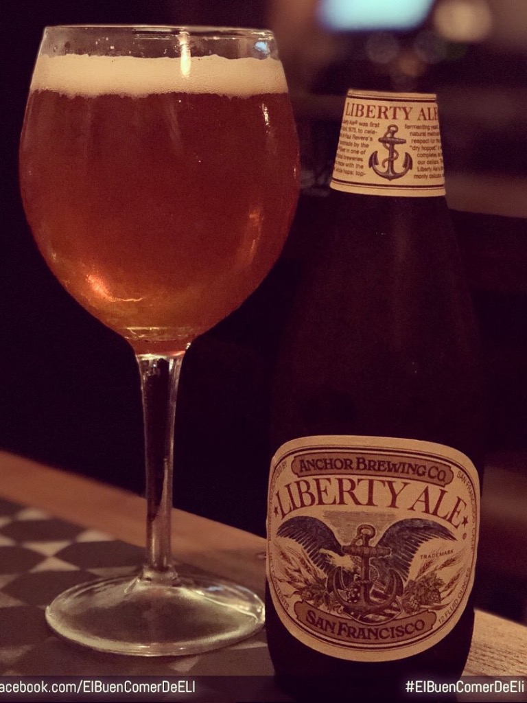 Carta de Restaurantes en Alicante, Liberty Kitchen, Cerveza Anchor Liberty Ale