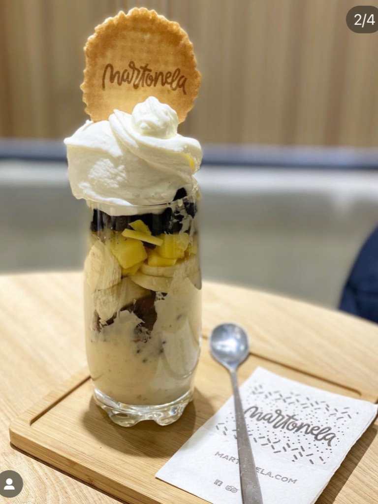 Menu of Coffee Shops in Alicante, Martonela Alicante, Helado grande