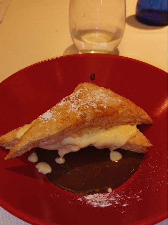 Carta de Restaurantes en Alicante, Monumental Restaurant Alicante, Milhojas de crema
