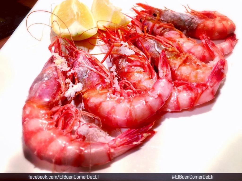 Carta de Restaurantes en Alicante, Nou Manolín, Gamba roja de denia