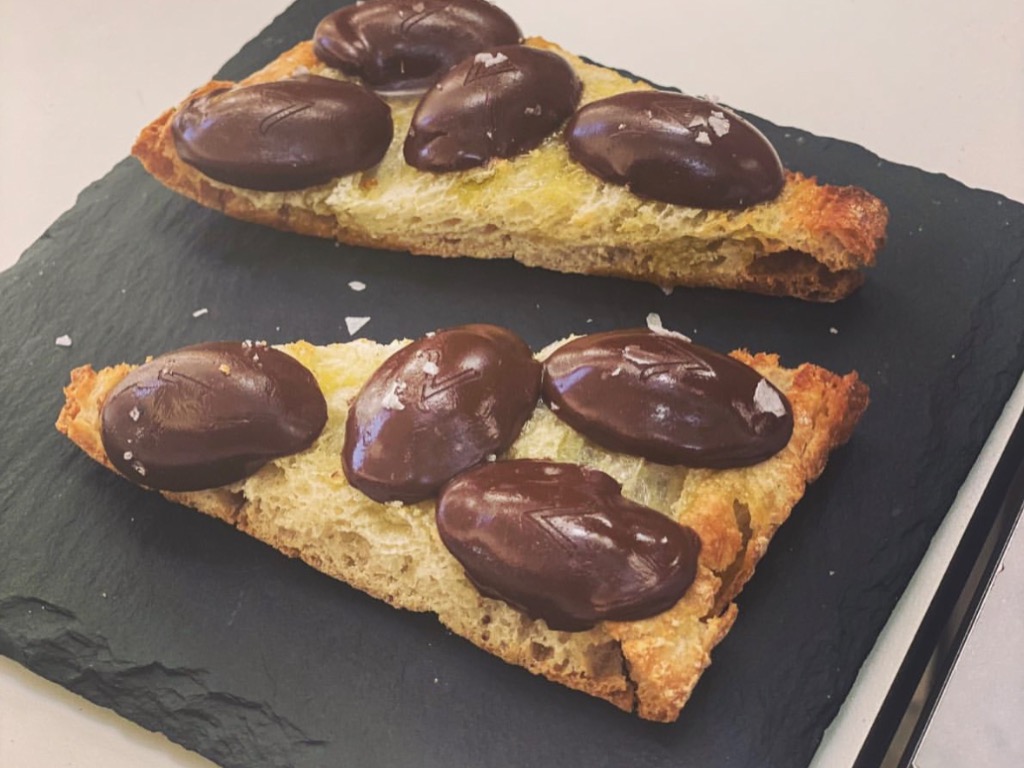 Carta de Restaurantes en Alicante, PIPIRRANA VERMUT, Tostita de chocolate