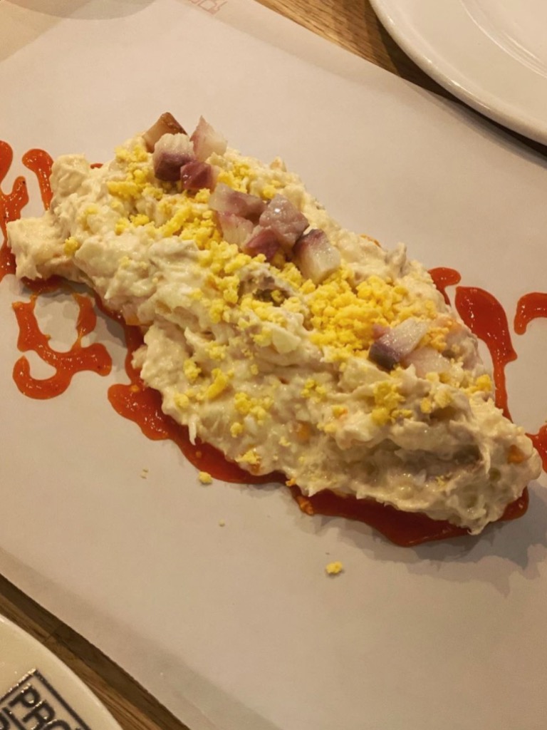 Carta de Restaurantes en Alicante, Probar el Buen Bar, Ensaladilla