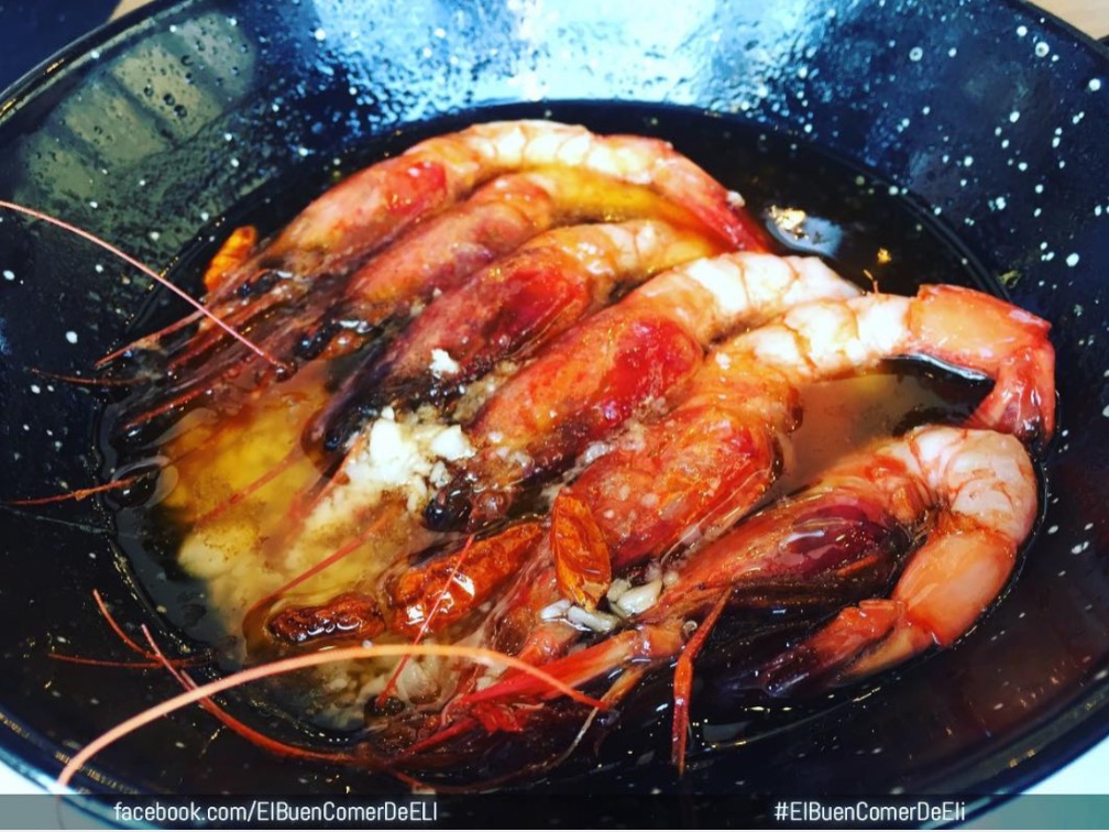 Carta de Restaurantes en Alicante, Restaurante Daksa, Gambas al ajillo