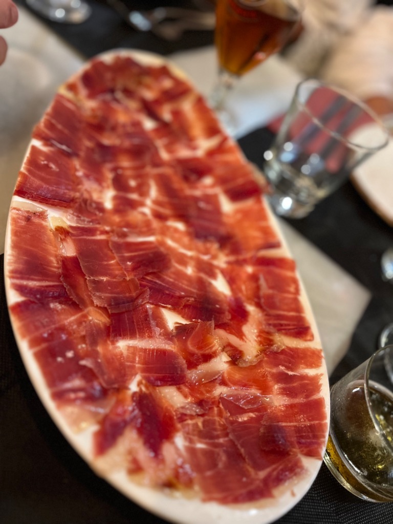 Carta de Restaurantes en Alicante, Vivaldi Vermuteria, Jamon ibérico D.O.Guijuelo (Salamanca)