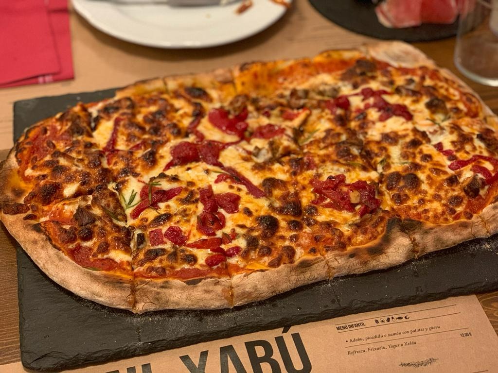 Carta de Restaurantes en Aller, Ca'l Xabú, Pizza de Pitu