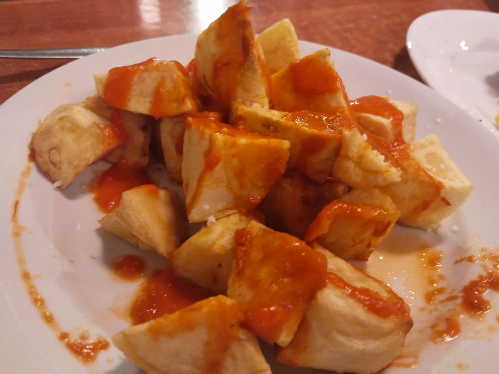 Menu of Restaurants in Almendralejo, Restaurante Estadio, Patatas Bravas