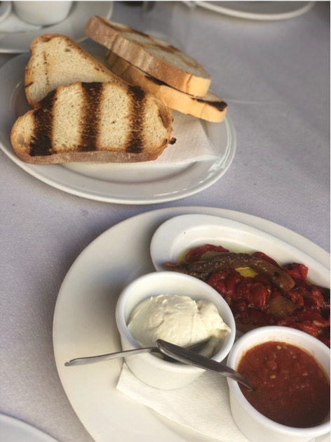 Menu of Restaurants in Altea, El Chiringuito, All i oli, tomaqueta i Aspencat