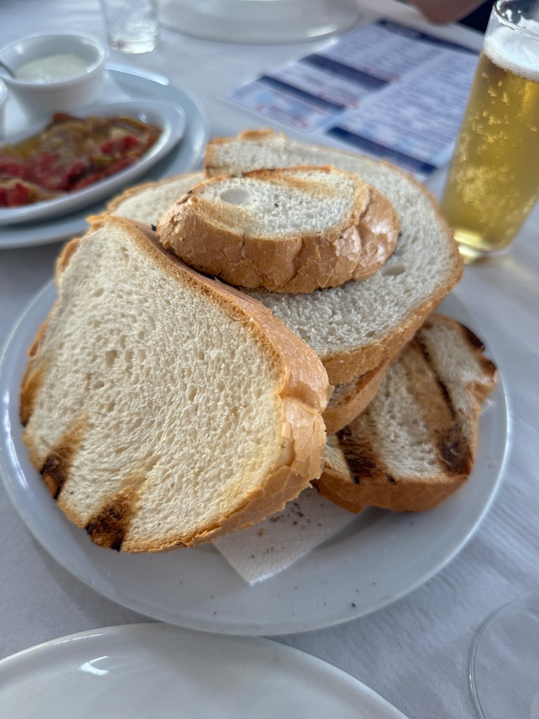 Menu of Restaurants in Altea, El Chiringuito, Pan