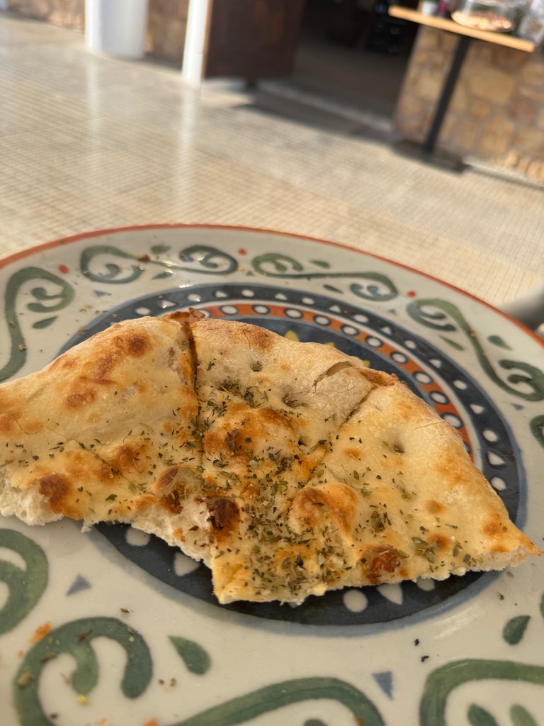 Carta de Restaurantes en Altea, MadreVita, Focaccia de ajo