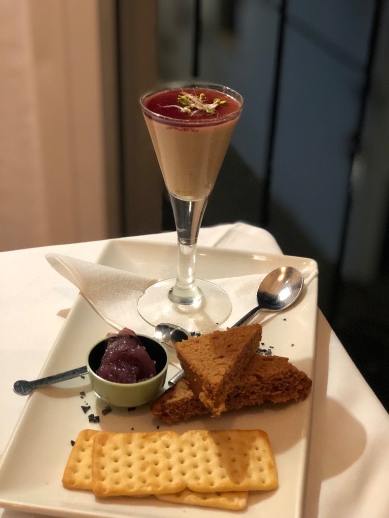 Carta de Restaurantes en Altea, Oustau, Copa de foie gras de pato «Tyrion Lannister