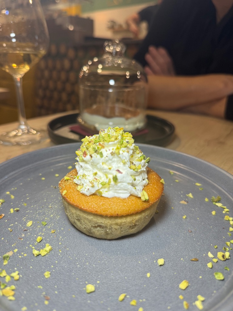 Gastronomy recommendation in Altea: Coulant de pistacho