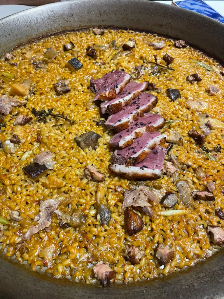 Carta de Restaurantes en Altea, Taberna marinera El Barba, Arroz de setas, foie y pato