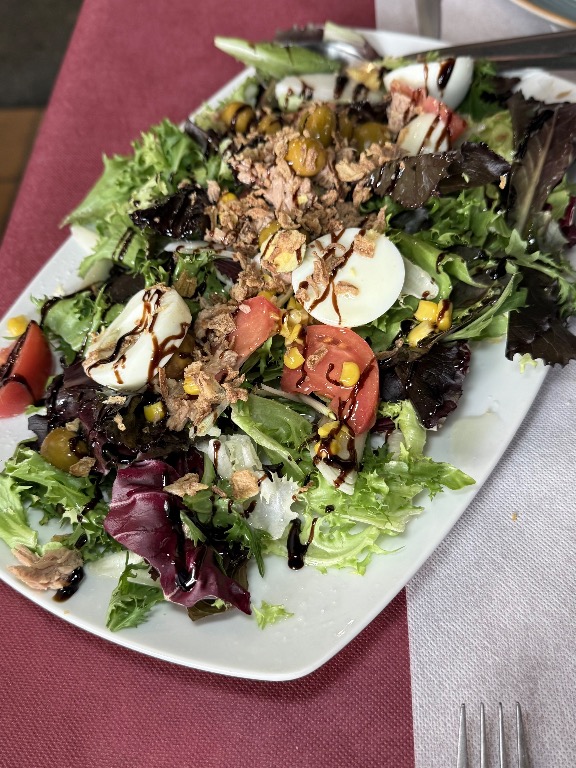 Carta de Restaurantes en Añézcar, Txikottxikot Bar restaurante, Ensalada txikot