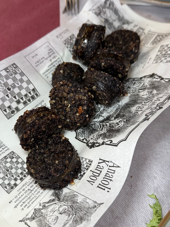 Carta de Restaurantes en Añézcar, Txikottxikot Bar restaurante, Morcilla de burgos