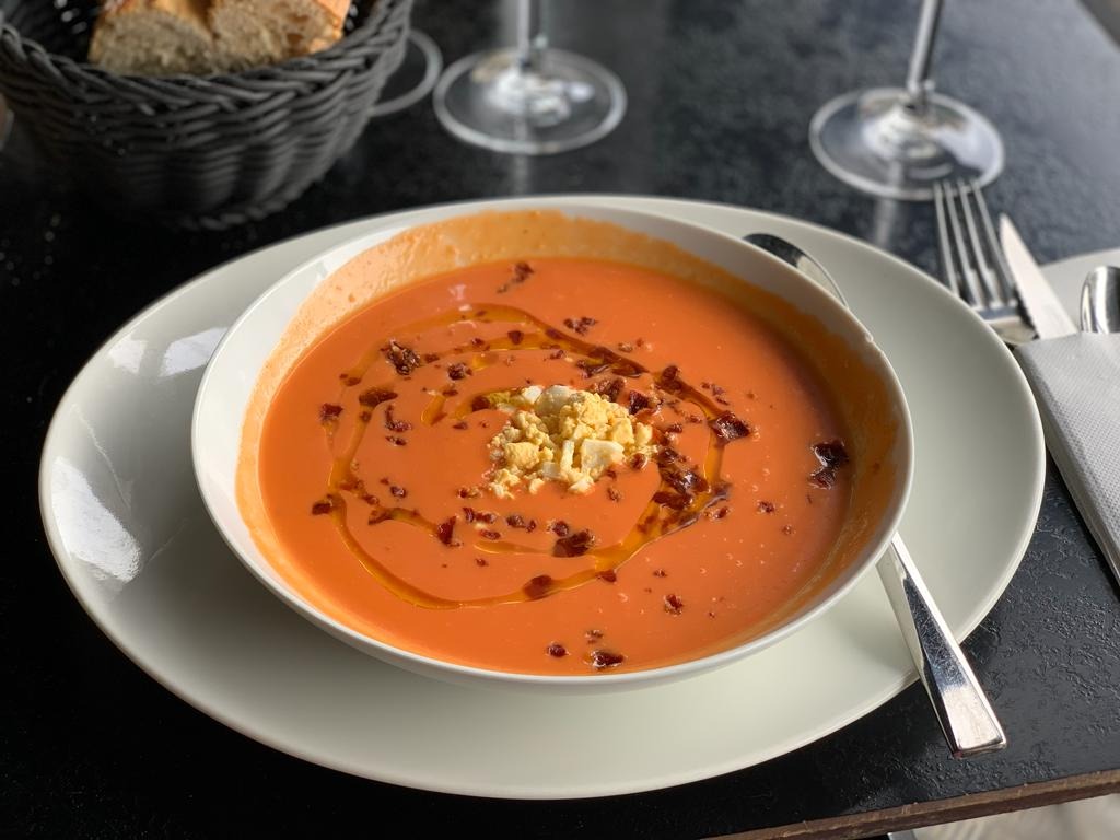 Menu of Restaurants in Ansoain, El Tano, Salmorejo