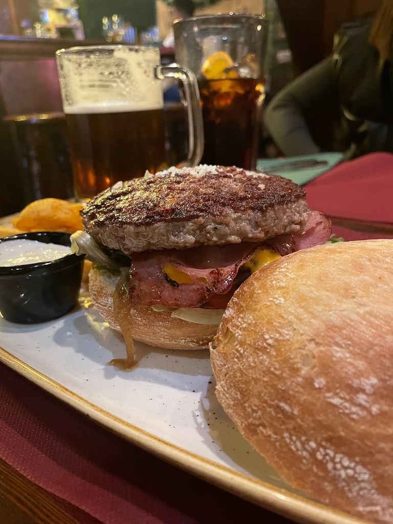Carta de Restaurantes en Ansoáin, Memoriam Sport, Hamburguesa con bacon