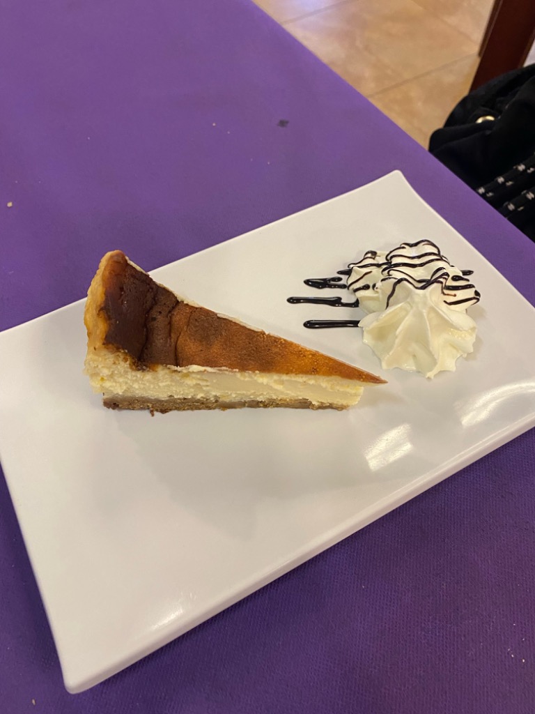 Menu of Restaurants in Archena, Bar El Carril, Tarta de queso