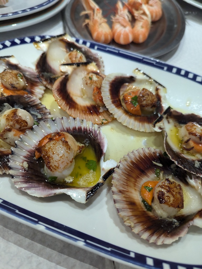 Carta de Restaurantes en Arteixo, Mesón Suso, Zamburiñas a la plancha