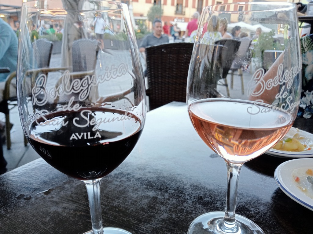 Carta de Restaurantes en Ávila, La Bodeguita de San Segundo, Vino tinto de bodegas finca Fuentagalana