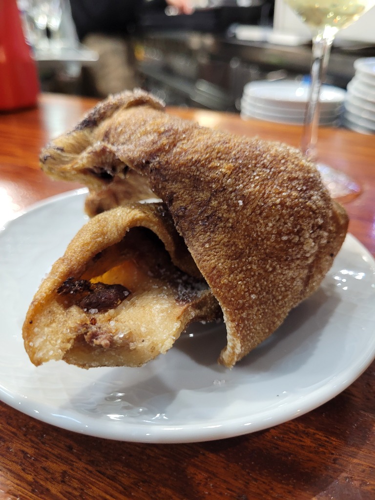 Carta de Bares en Barakaldo, Degustación El Arte, Cortezas de cerdo
