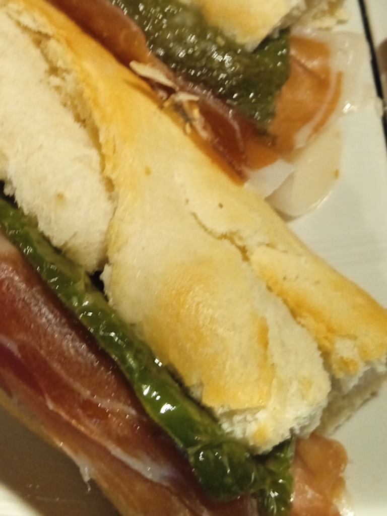 Carta de Bares en Barañáin, Bar Alegría, Pincho de jamón con pimiento