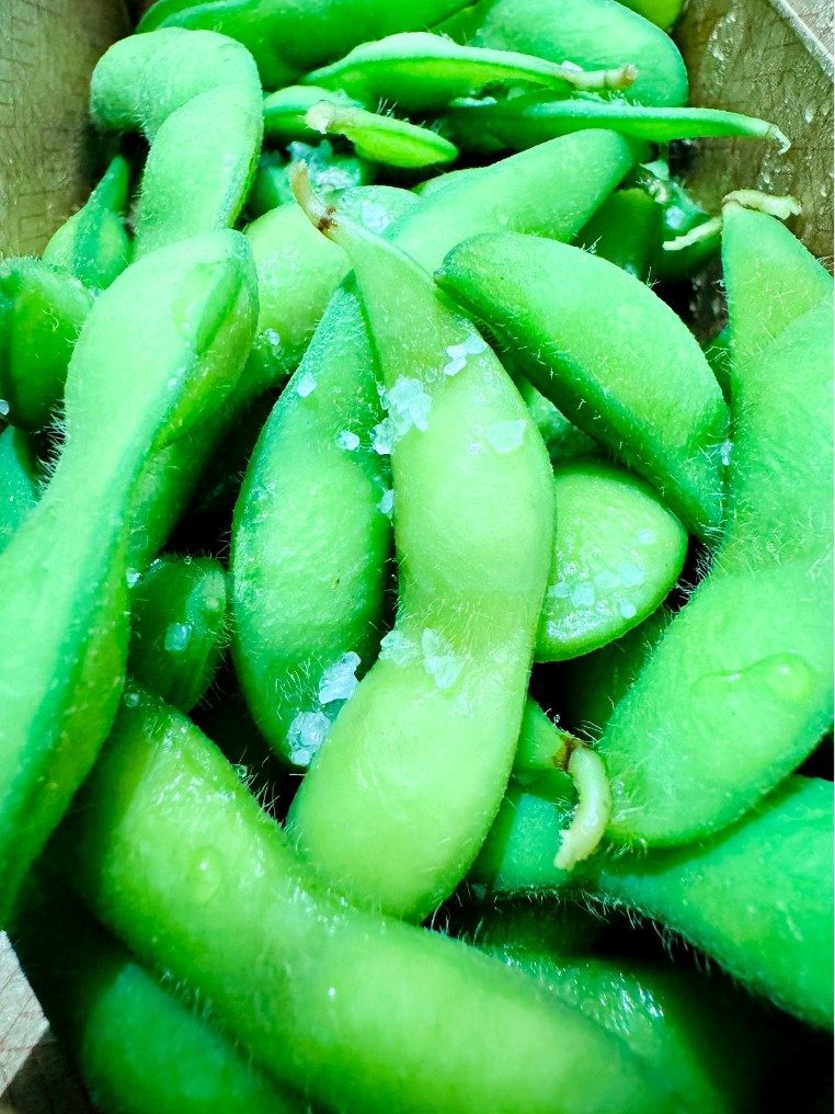 Menu of Restaurants in Barcelona, Asian Noodles & Sushi - Nou Rambla, Edamame con sal