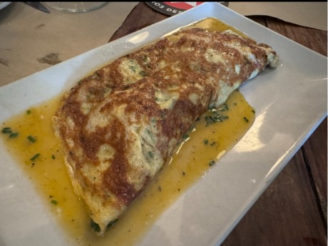 Carta de Restaurantes en Barcelona, Bar Malasang, Tortilla de bacalao estilo sidrería