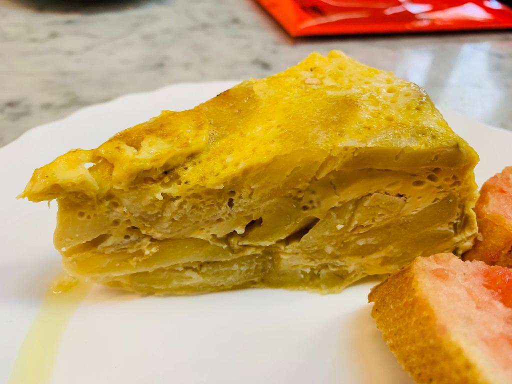 Carta de Bares en Barcelona, Bar Mañé Cafè, Tortilla de patata