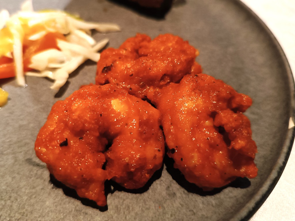 Menu of Restaurants in Barcelona, Bembi, Prawn pepper fry