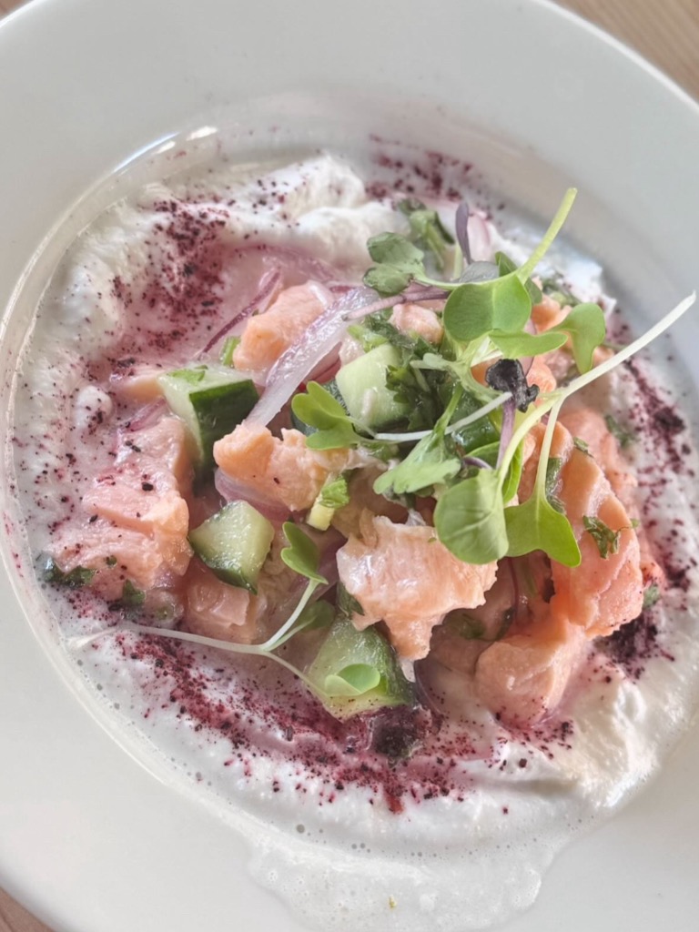 Carta de Restaurantes en Barcelona, Bistrot by Lady Babka, Ceviche de salmón