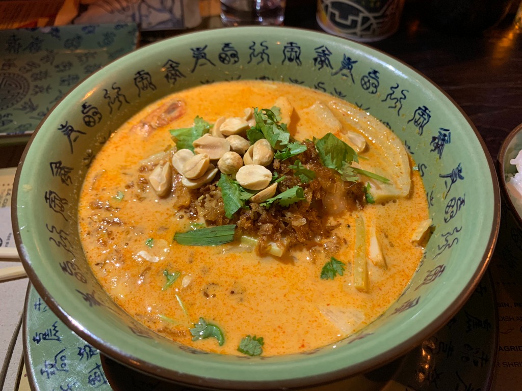 Carta de Restaurantes en Barcelona, Boa-Bao, Curry Thai massaman de gambas