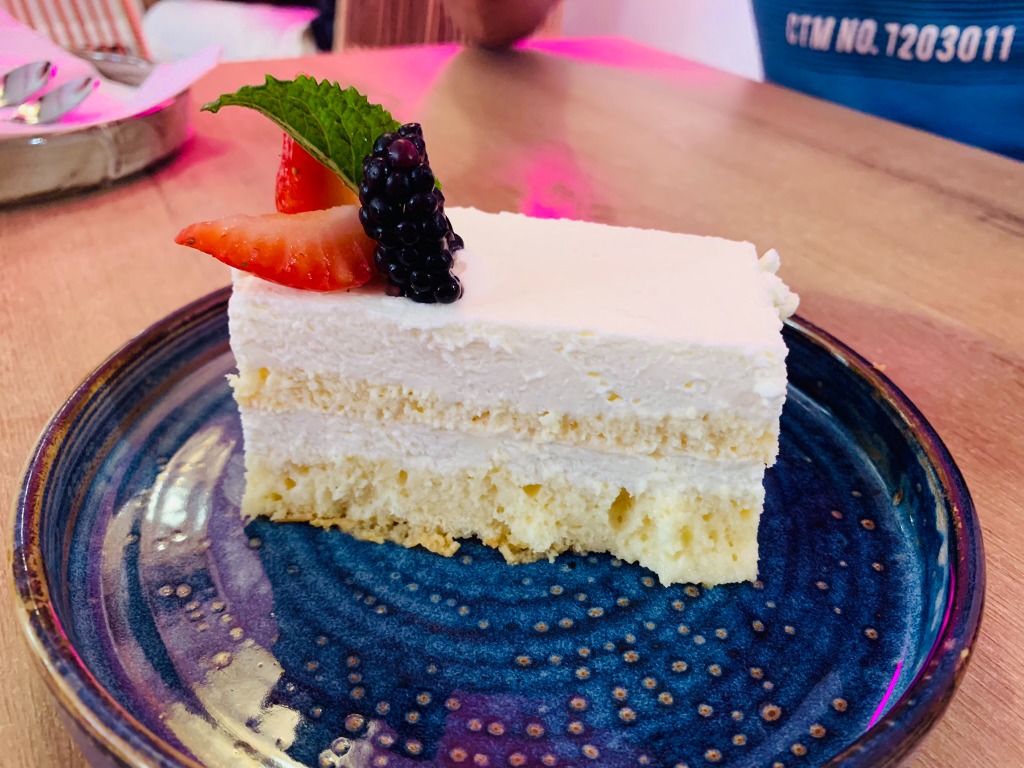 Carta de Restaurantes en Barcelona, Buena Morena, Pastel tres leches
