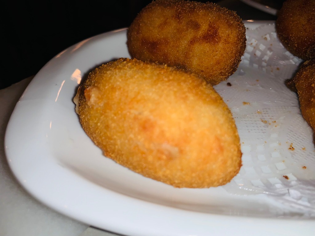 Carta de Restaurantes en Barcelona, Casa Jaime, Croquetas de escalivada con queso de cabra