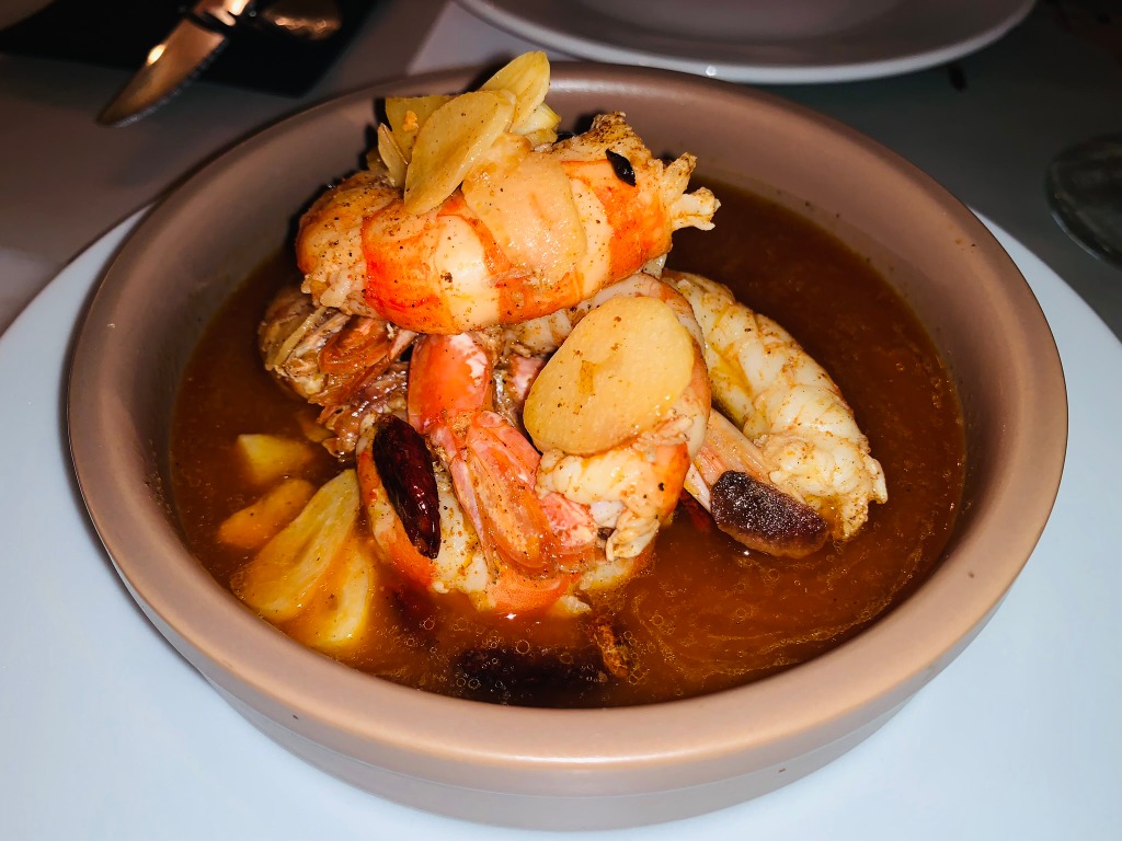 Carta de Restaurantes en Barcelona, Casa Jaime, Gambas al ajillo