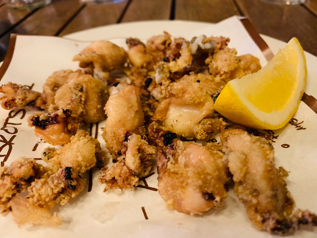 Carta de Restaurantes en Barcelona, Celler de Tapas, Chipirones a la andaluza