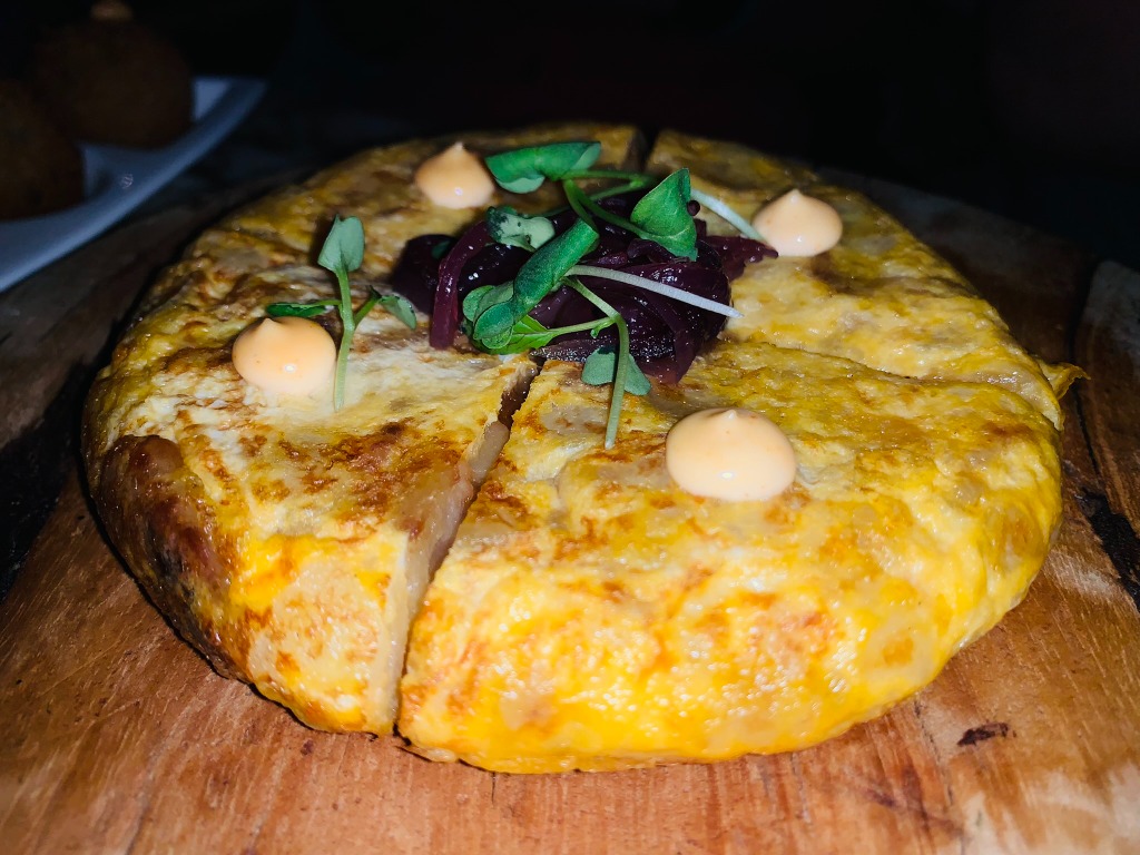 Carta de Restaurantes en Barcelona, Coco Vintage Market, Tortilla de patata