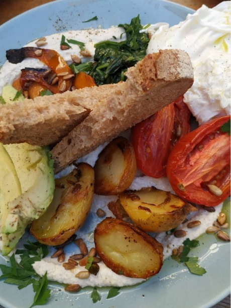 Menu of Restaurants in Barcelona, Cremat 11, Vegan breakfast
