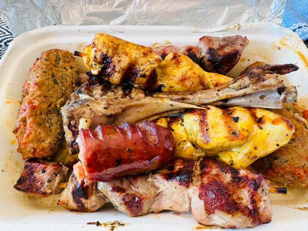 Menu of Restaurants in Barcelona, Dionisos Born, Parrillada para dos personas