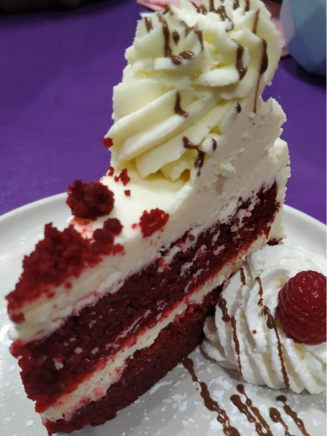 Carta de Restaurantes en Barcelona, Eixampeling, Tarta red velvet