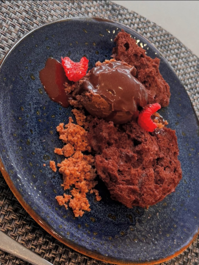 Menu of Restaurants in Barcelona, El Nido del Mirlo, Texturas de chocolate