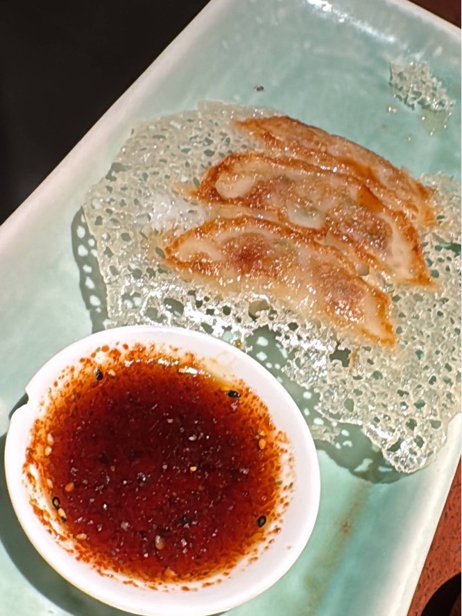 Menu of Restaurants in Barcelona, ELJ APO NÉS, Gyoza de carne