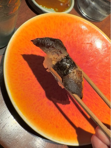 Menu of Restaurants in Barcelona, ELJ APO NÉS, Unagi kabayaki nigiri 1un