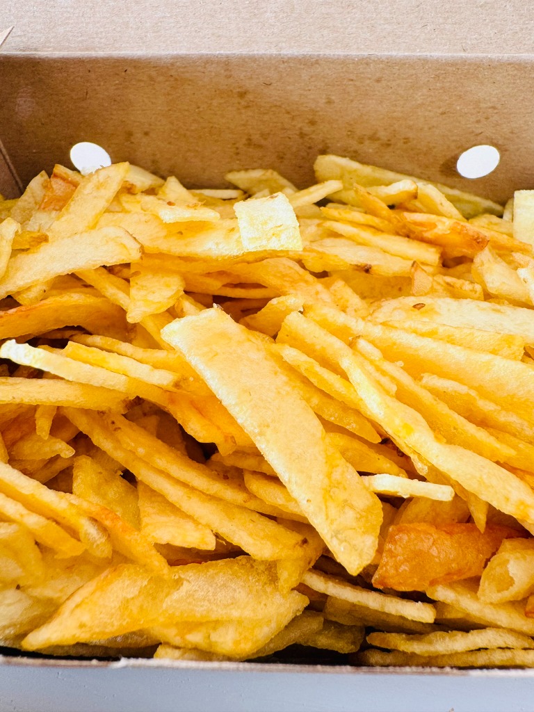 Carta de Restaurantes en Barcelona, Escalope Armando, Patatas paja