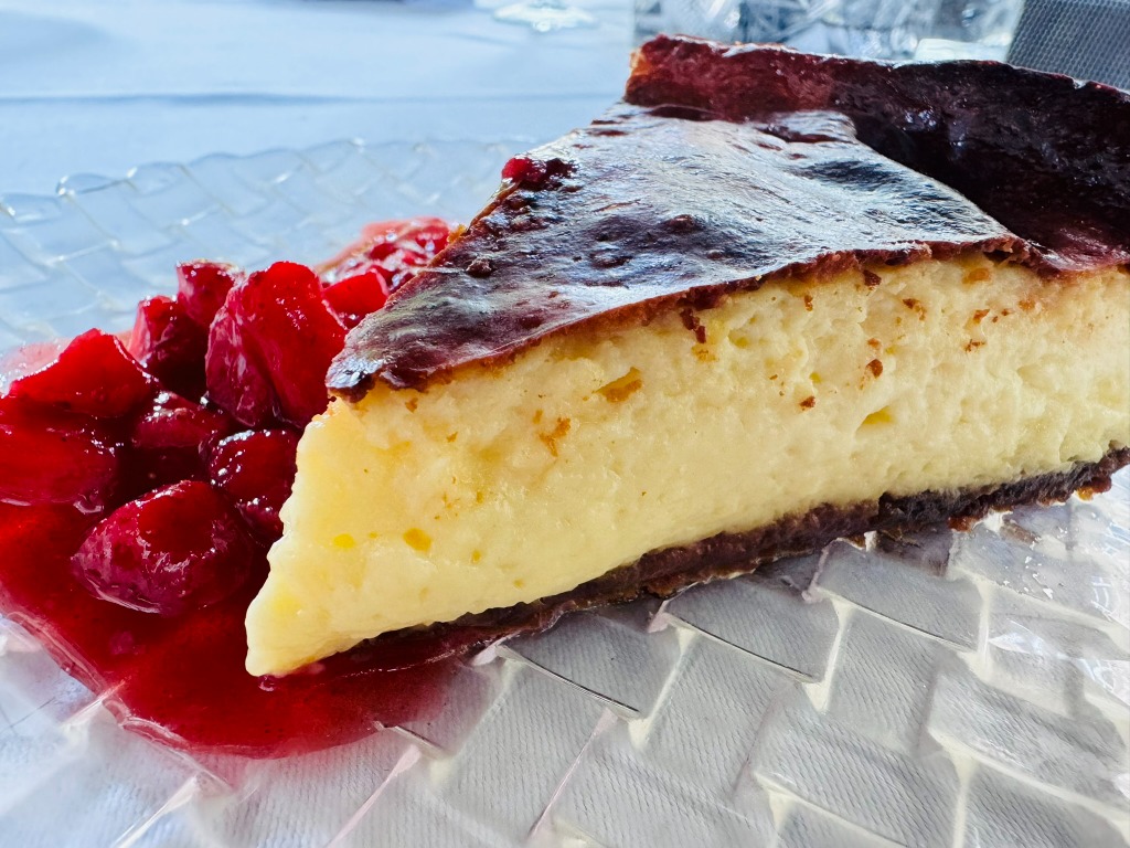 Menu of Restaurants in Barcelona, Flamant, Cheesecake con galleta lotus