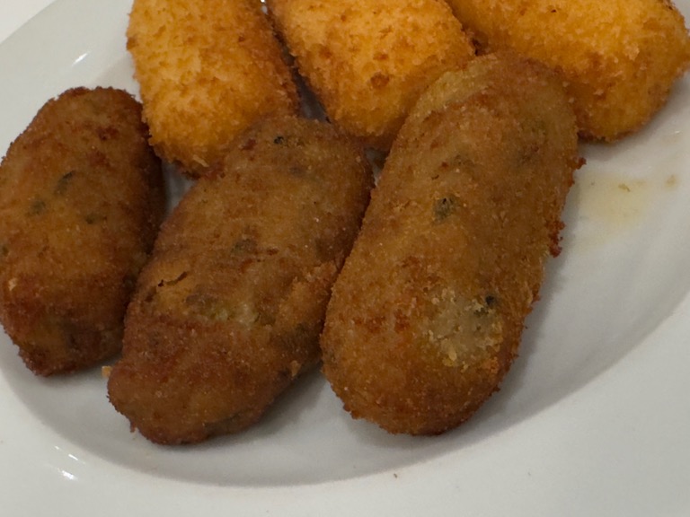 Carta de Restaurantes en Barcelona, Flash Flash, Croquetas de ceps