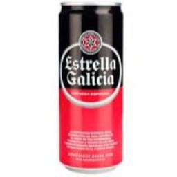 Carta de Restaurantes en Barcelona, Frankfurt Rosellon, Estrella Galicia 33cl