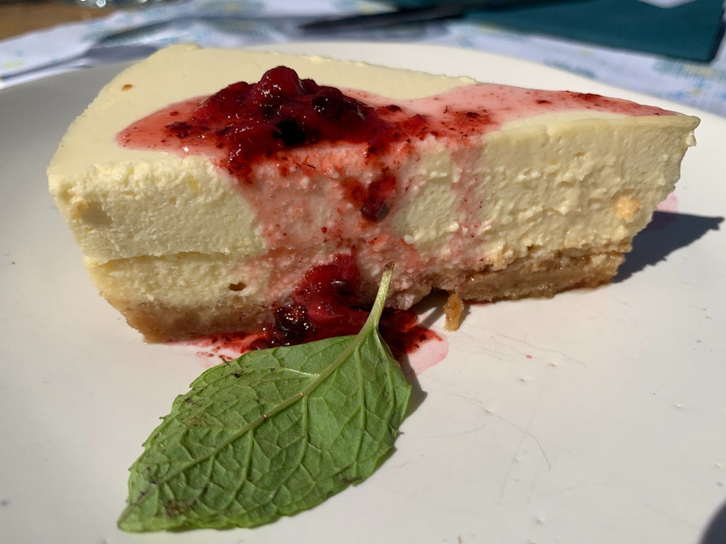 Carta de Restaurantes en Barcelona, Gallito, Tarta de queso con frutos rojos