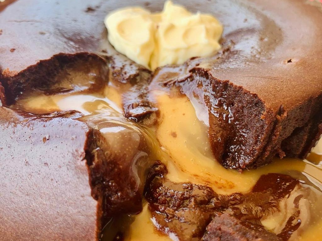 Menu of Restaurants in Barcelona, GoXO, Bizcocho fluido